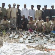 Weapon Cache recovered in Baluchistan 2006